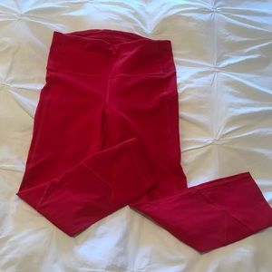 Lululemon pace rival high rise crop 22”